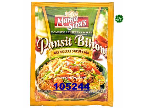 MAMASITAS Rice noodle stirfry -  PANSIT Gia vi Phi 3x(24x40g)  PH