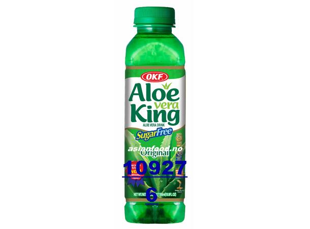OKF Aloe Vera King drink ZERO SUGAR Nuoc nha dam khong duong 20x500ml  KR