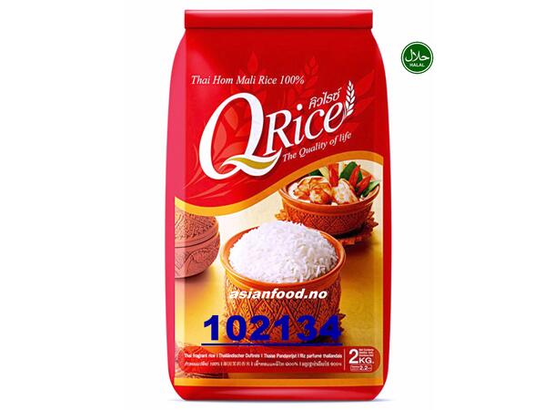 Q-RICE Thai hom mali rice 6x2kg Gao Q Thai  TH