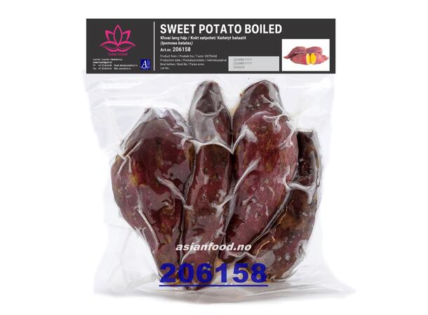 LOTUS Frozen boiled sweet potato 10x1kg Khoai lang hap  VN