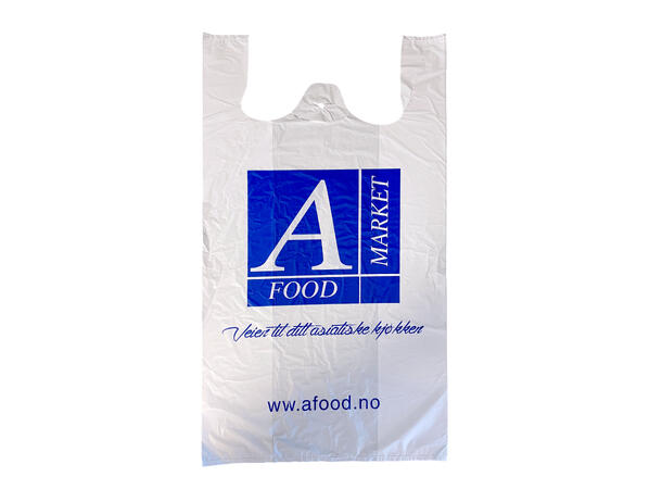 A-FOOD Plastic shop bags 30L - 10x100pcs Bi bong A-FOOD 12kg - (30x17x58cm)  VN