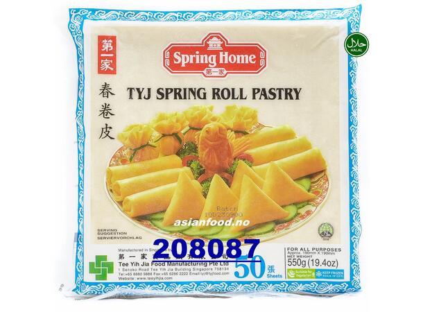 SPRING HOME Springroll pastry 190mm Banh trang da 50sht L xanh 20x550g  SG
