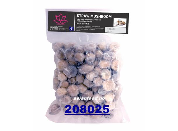 LOTUS Straw mushroom frozen 14x500g ERSTATT - Nam rom dong da  VN