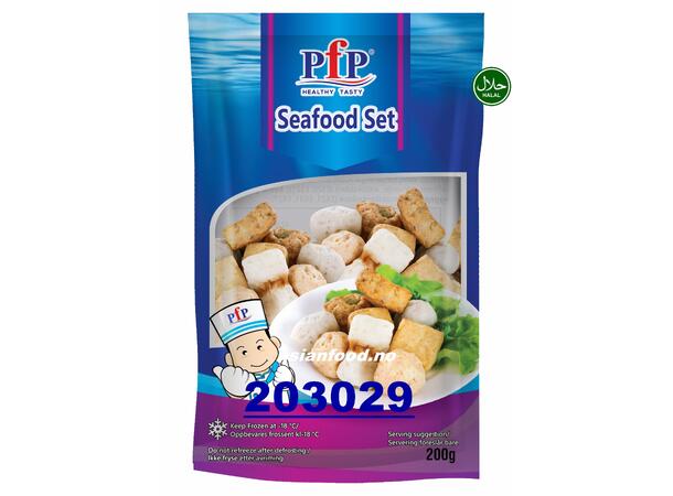 PFP Seafood set (frozen) 30x200g ERSTATT TCT - Hai san vien  TH