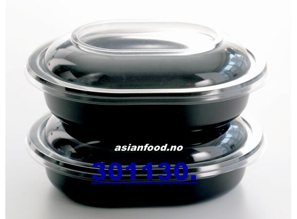PLUSPACK microwave LID oval 700ml Nap hop nhua bau 200pcs -  0156002002