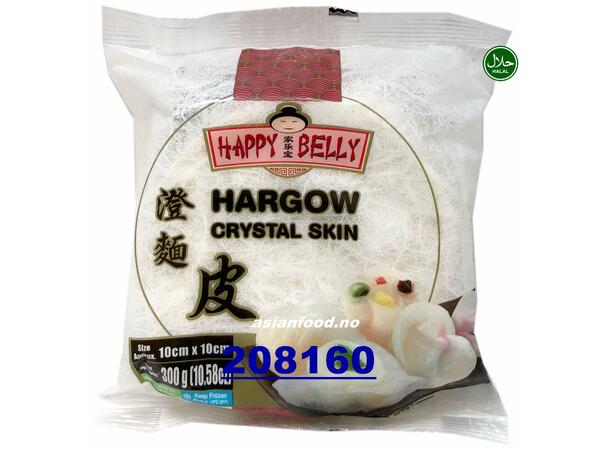 HAPPY BELLY Hargow skin 10cm - 30x300g Banh trang Ha Cao  SG