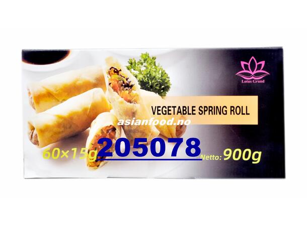LOTUS Vegetable spring roll 900g Cha gio chay 10x(60x15g)  CN
