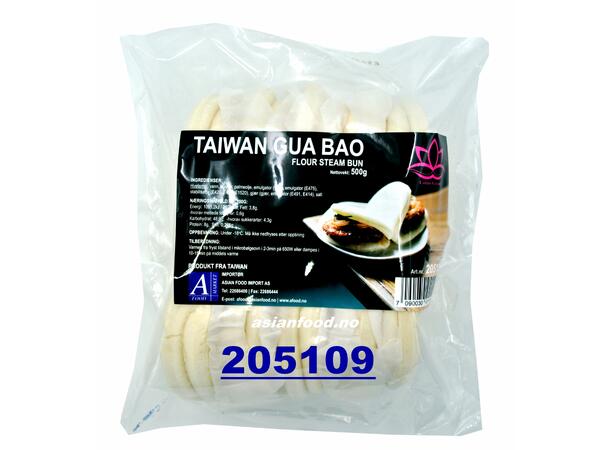 LOTUS Flour steam bun - Gua Bao 500g Banh bao (banh kep) 10x(10x50g)  TW