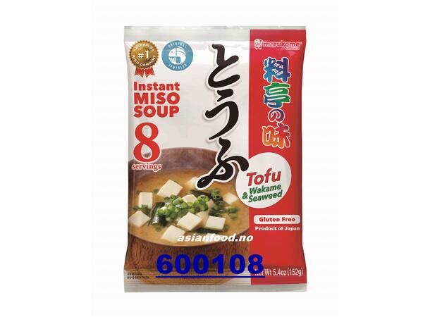 MARUKOME Instant miso soup  - TOFU Sup miso an lien 10x152g  JP