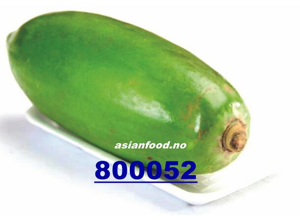 Papaya green 1kg Papaya grønn / Du du xanh BUTIKK