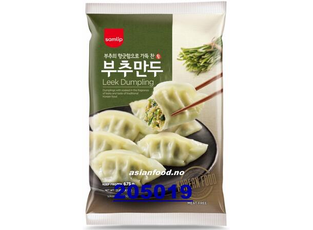 SAMLIP Leek dumpling Legume ravioli Sui cao Korea 12x675g  KR