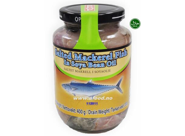BDMP Salt mackerel in soy bean oil Ca thu ngam dau 12x400g  TH