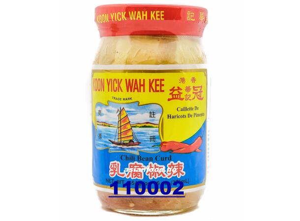KOON YICK WAH KEE Chili bean curd Chao trang & ot - CANH BUOM 24x300g CN