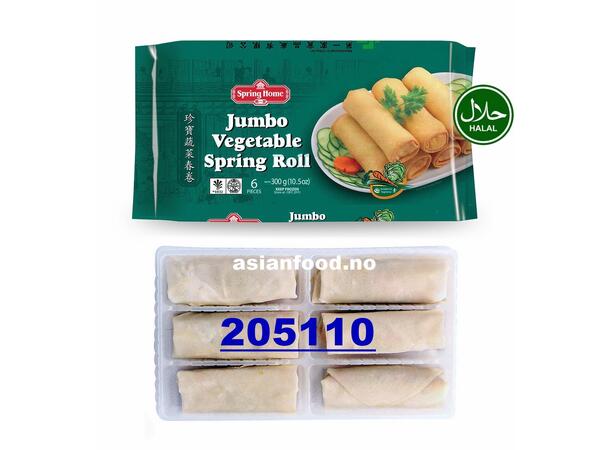 SPRING HOME Jumbo vegetable springroll Cha gio chay 6pcs -  24x300g  SG