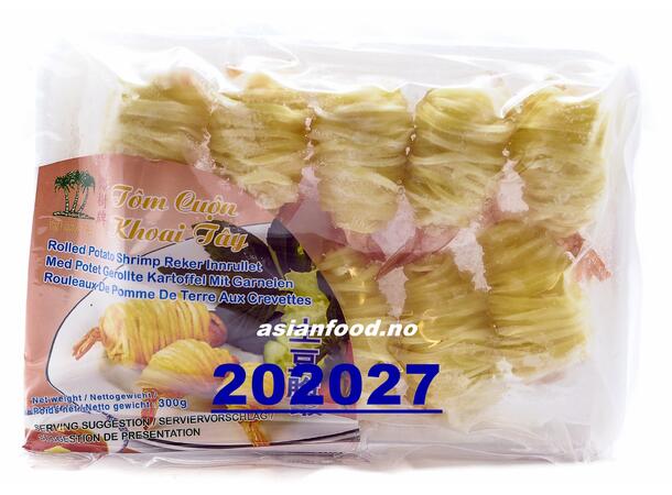 TCT Rolled Potato With Shrimp 20x300g Tom cuon khoai tay  VN