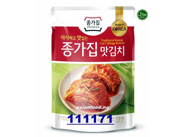 JONGGA Mat kimchi 10x500g (4*C) Kim chi KOREA  KR