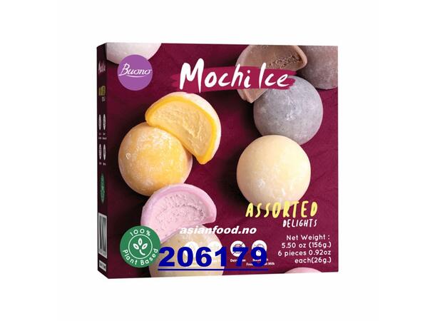 BUONO Mochi ice dessert MIX 12x(6x26g) Banh kem mochi THAP CAM  TH