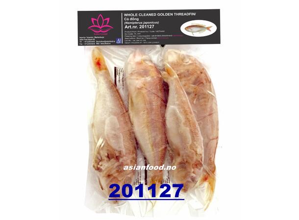LOTUS Golden threadfin bream whole clean Ca dong lam sach 10x1kg (4pcs/bag)  VN