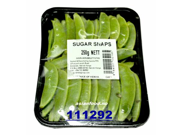 Sugar snaps TT 12x250g Sukkererter / Dau tron
