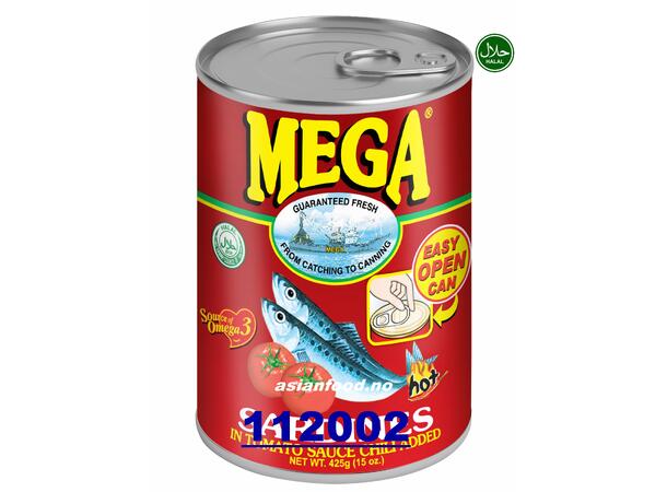 MEGA sardines in tomato sauce with chili Ca moi sot ca & ot 24x425g  PH
