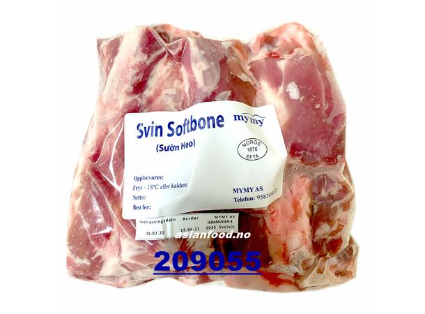 Soft bone frossen 15kg (ca 1.2kg/pk) Suon non  NO