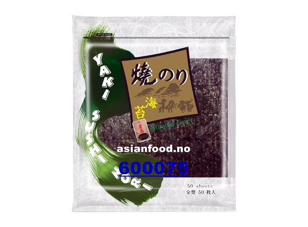 Yaki nori roasted seaweed (Whole - GOLD) La sushi nguyen 20x50shts (120g)  KR