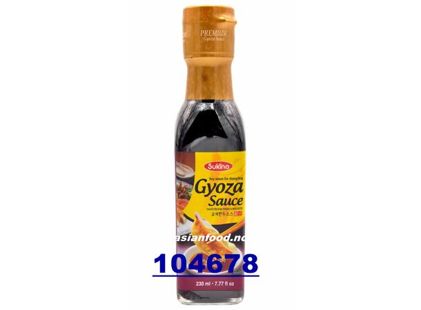 SUKINA Gyoza sauce for dumpling Gyoza Xi dau 12x230ml  KR