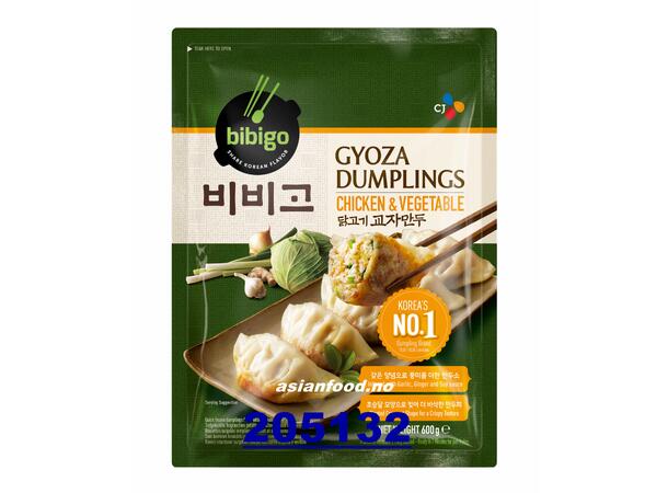 BIBIGO Gyoza dumpling chicken&vegetables Sui cao ga 12x600g  DE