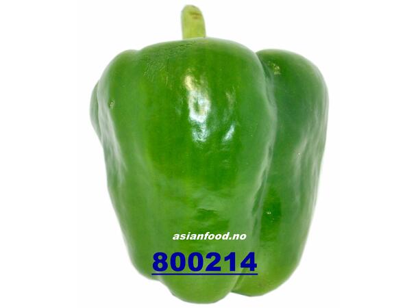 Bell pepper green 1kg Paprika grønn / Ot chuong xanh BUTIKK