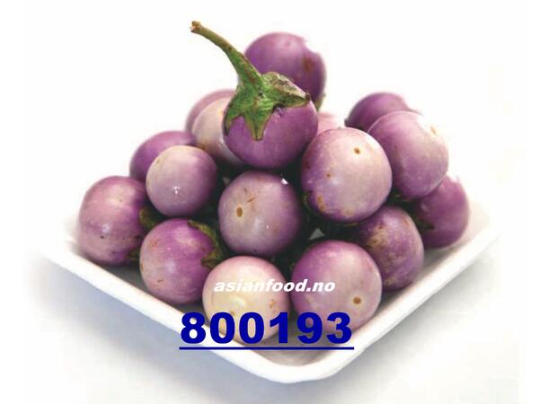 Eggplant purple round 200-250g Ca phao tim BUTIKK