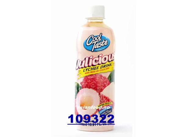 COOL TASTE Julicious lychee drink Nuoc trai vai 24x350ml  PH