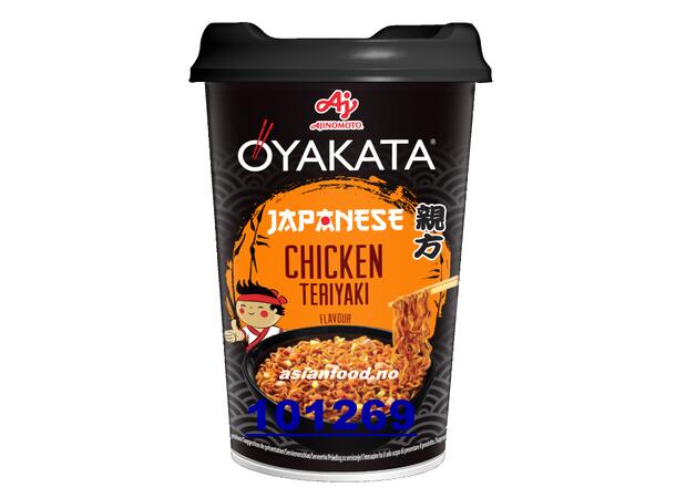 AJ OYAKATA Japanese chicken teriyaki CUP Mi ly Nhat 8x96g  PL